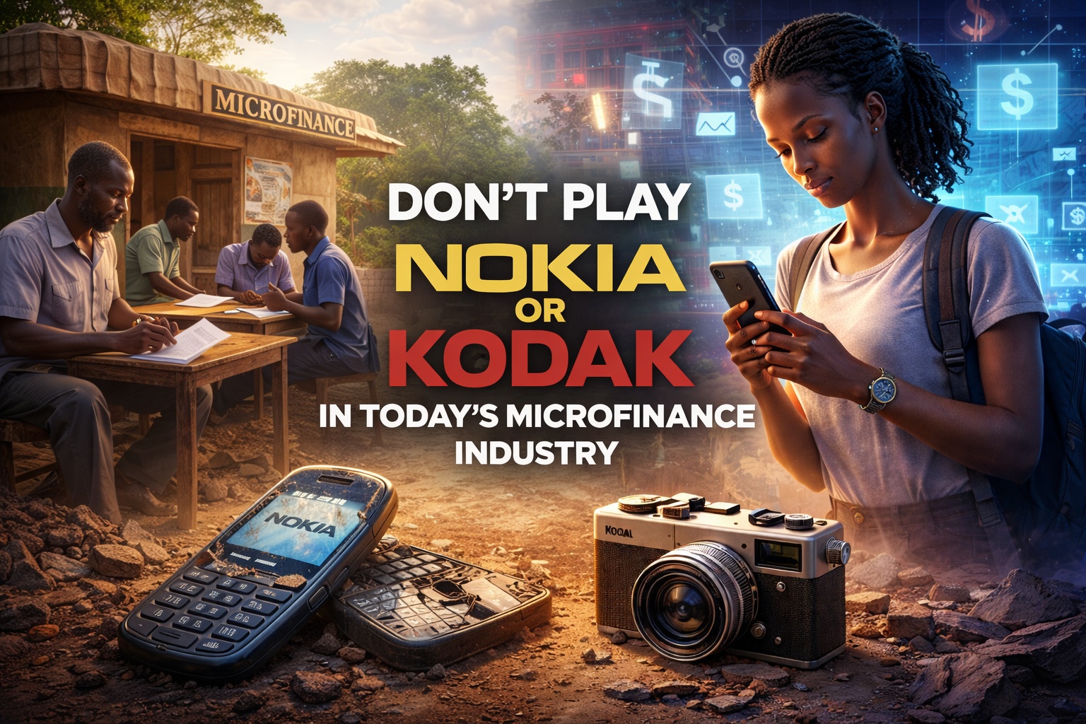 Don’t play Nokia or Kodak in today’s microfinance industry  — Paul’s Diaries Microfinance Series — Part I